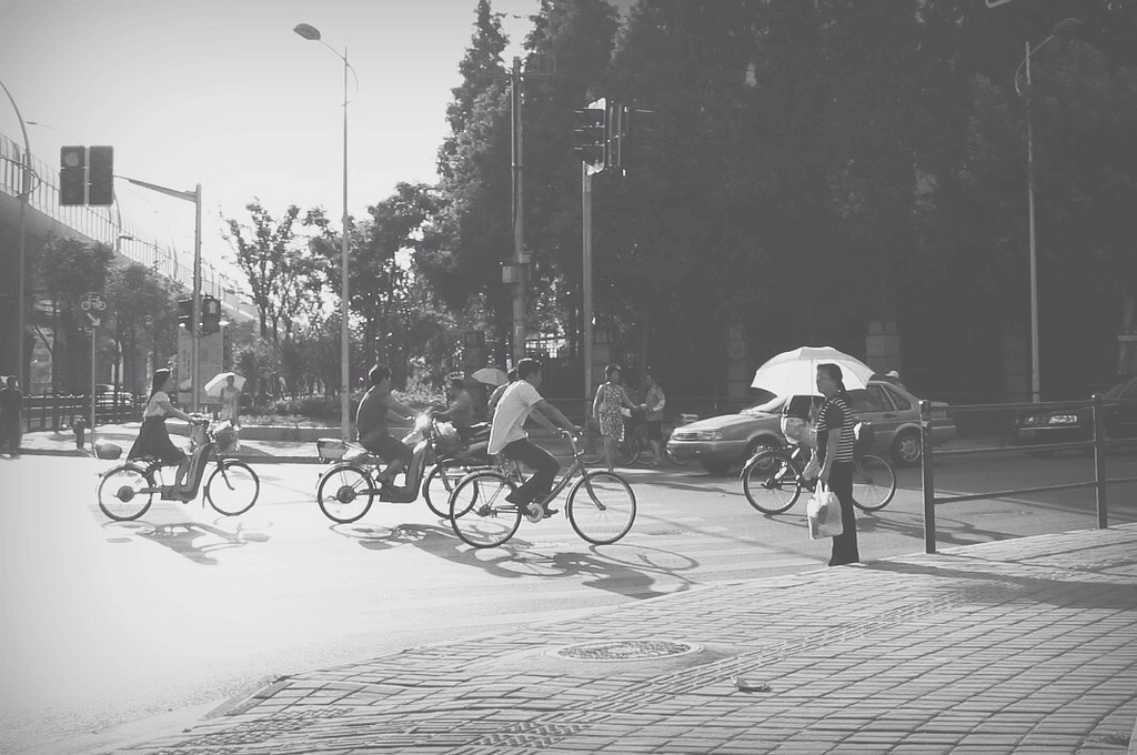 Bike Riding in Shanghai