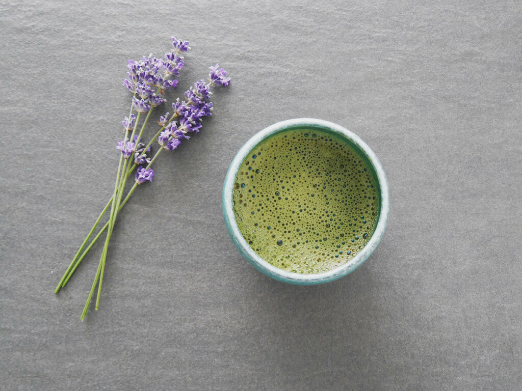 Take time and drink a beautiful, delicious cup of Matcha tea :)